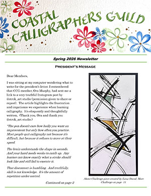 cover of CCG Spring 2026 newsletter